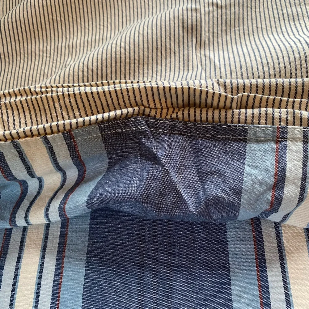Lauren Ralph Lauren Gavin Stripe King Duvet 3 Piece Set Duvet Cover Pillow Shams